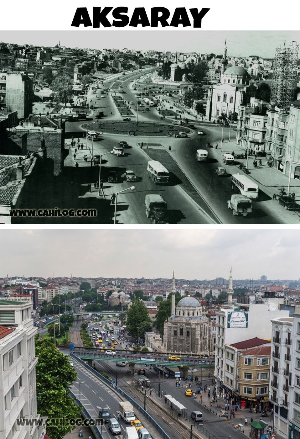 Eski ve Yeni Hali İstanbul Resimleri