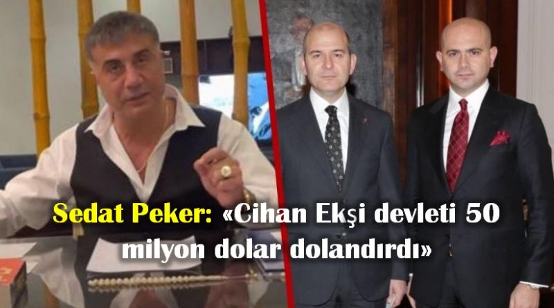 Sedat Peker 'den Cihan Ekşi 'FETÖ Borsası' İddiası!