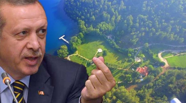 İşte Erdoğan'ın Yazlık Sarayından Görseller