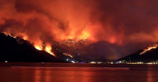 Orman yangınları meyve-sebze üretimini olumsuz etkileyecek...
